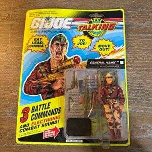 Vintage 1992 Hasbro G.I. Joe General Hawk Talking Battle Commander New